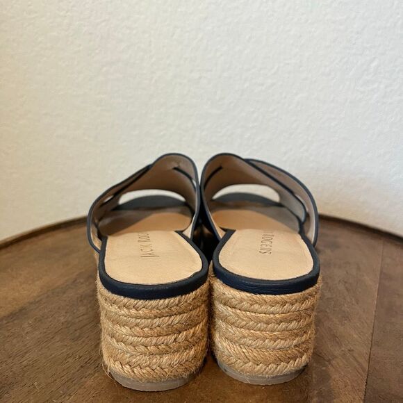 Jack Rogers Slotted Sloane Espadrille Mid Wedge Sandals Women's Size 9.5 - Picture 5 of 9